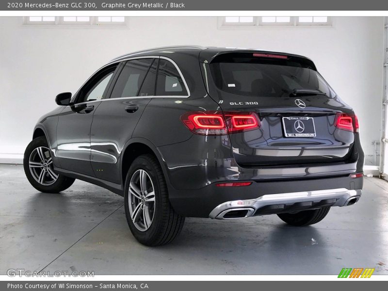 Graphite Grey Metallic / Black 2020 Mercedes-Benz GLC 300