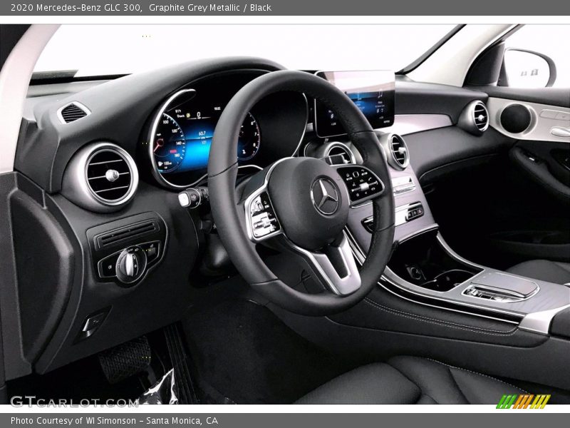 Graphite Grey Metallic / Black 2020 Mercedes-Benz GLC 300