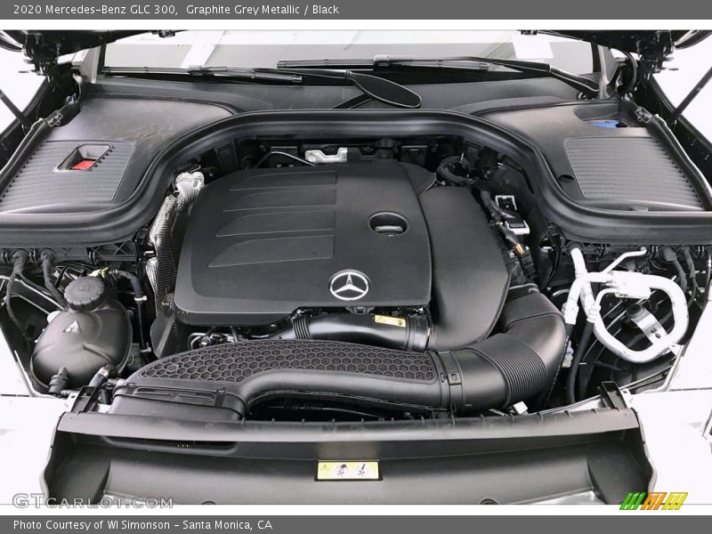 Graphite Grey Metallic / Black 2020 Mercedes-Benz GLC 300
