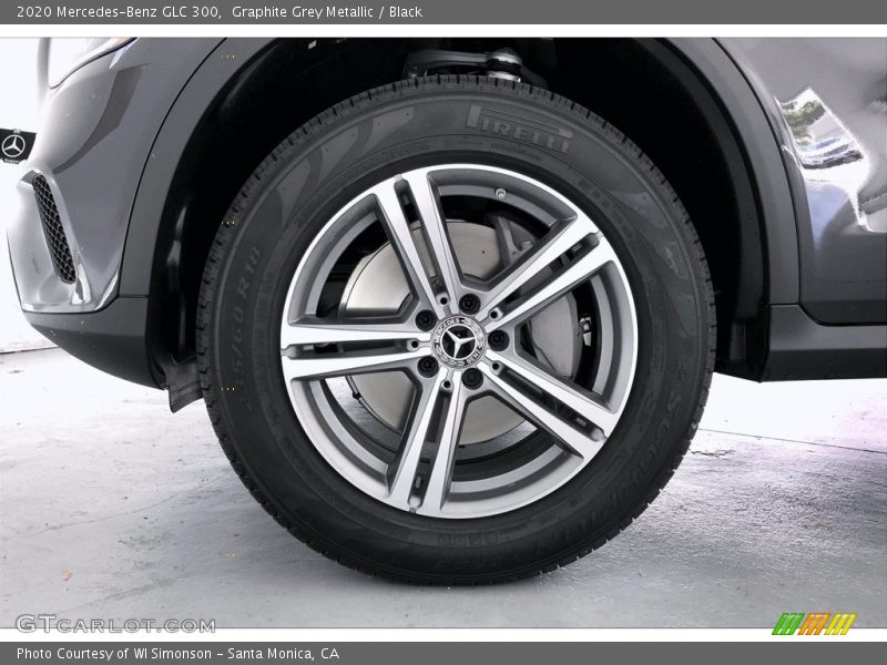 Graphite Grey Metallic / Black 2020 Mercedes-Benz GLC 300