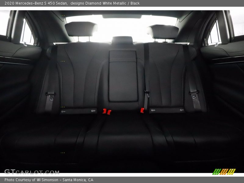 designo Diamond White Metallic / Black 2020 Mercedes-Benz S 450 Sedan