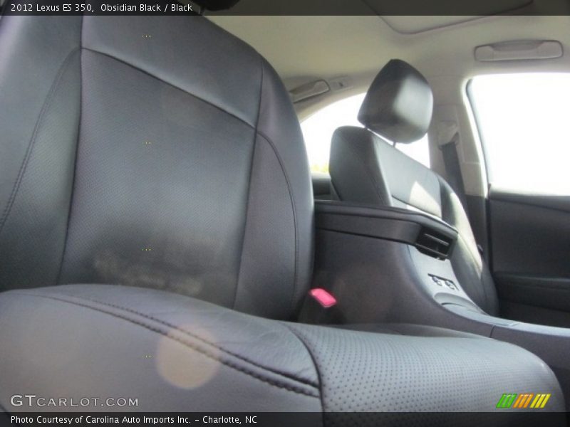 Obsidian Black / Black 2012 Lexus ES 350