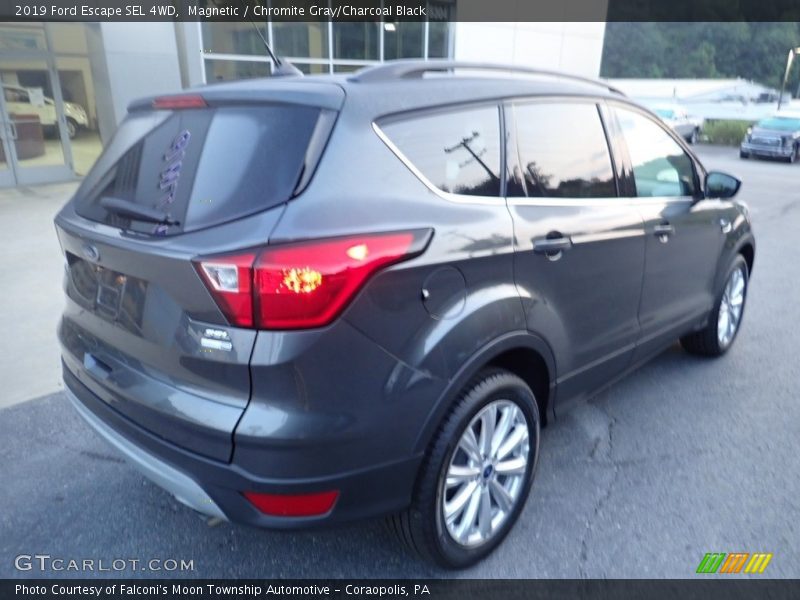 Magnetic / Chromite Gray/Charcoal Black 2019 Ford Escape SEL 4WD