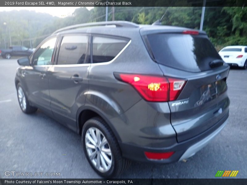Magnetic / Chromite Gray/Charcoal Black 2019 Ford Escape SEL 4WD