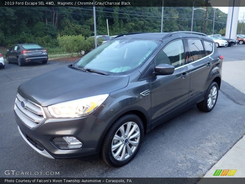 Magnetic / Chromite Gray/Charcoal Black 2019 Ford Escape SEL 4WD