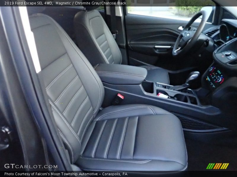 Magnetic / Chromite Gray/Charcoal Black 2019 Ford Escape SEL 4WD