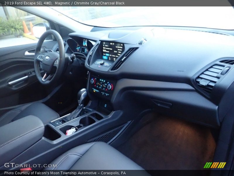 Magnetic / Chromite Gray/Charcoal Black 2019 Ford Escape SEL 4WD