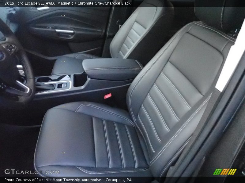Magnetic / Chromite Gray/Charcoal Black 2019 Ford Escape SEL 4WD