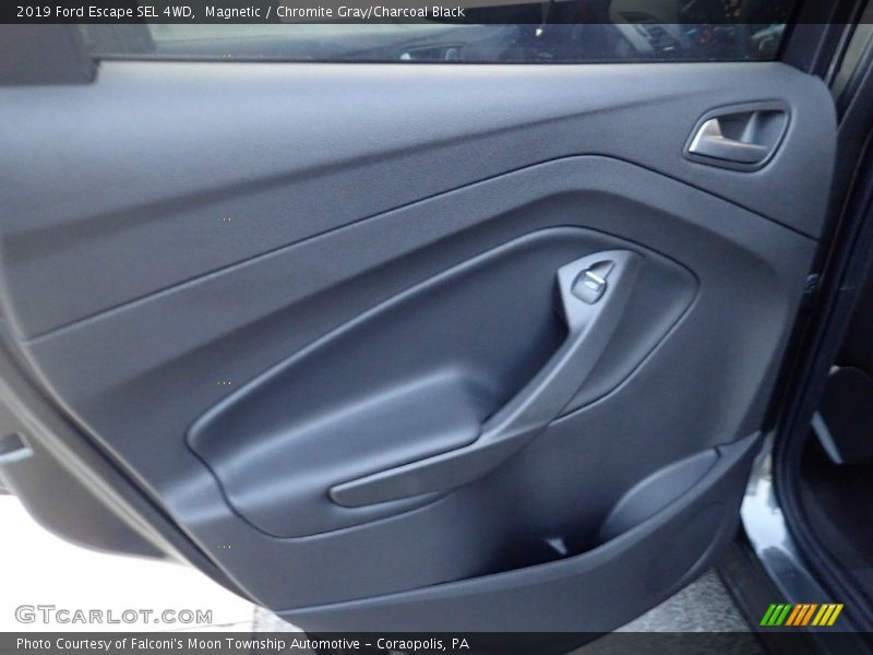 Magnetic / Chromite Gray/Charcoal Black 2019 Ford Escape SEL 4WD