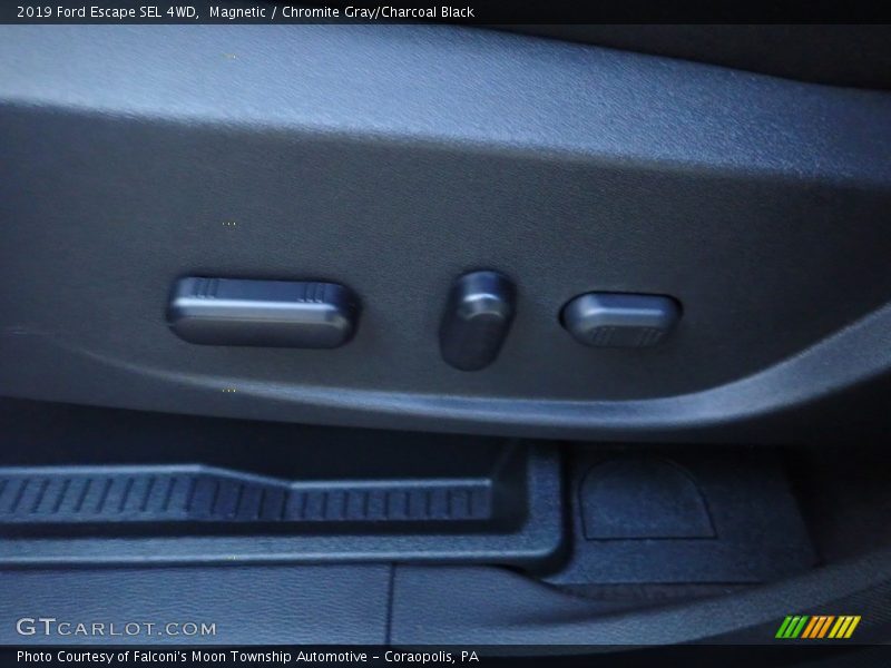 Magnetic / Chromite Gray/Charcoal Black 2019 Ford Escape SEL 4WD