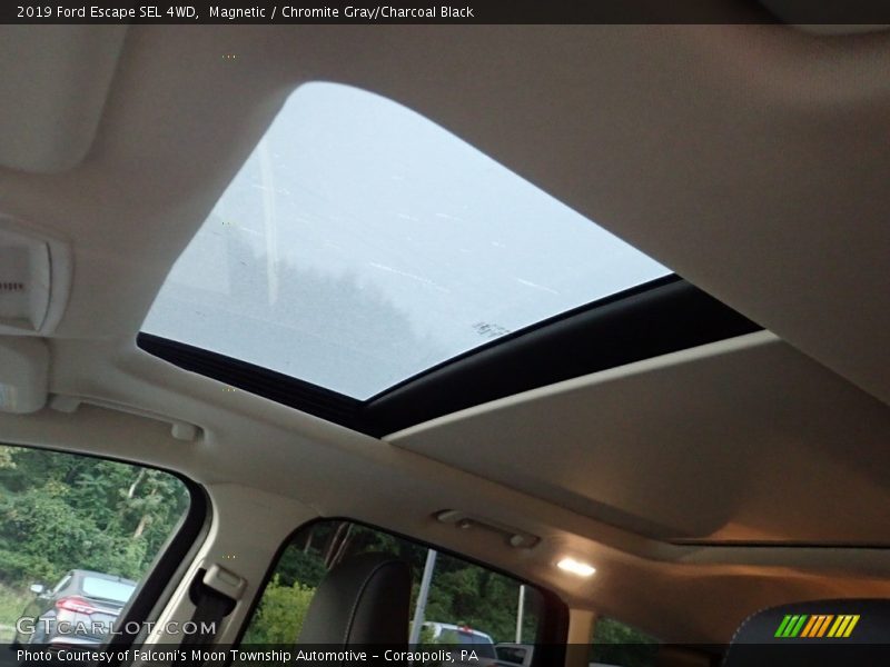 Magnetic / Chromite Gray/Charcoal Black 2019 Ford Escape SEL 4WD