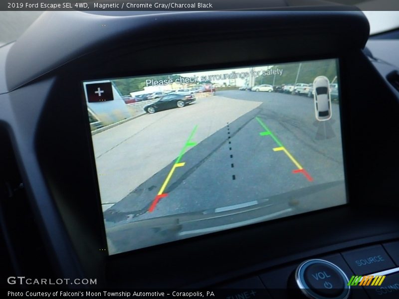 Magnetic / Chromite Gray/Charcoal Black 2019 Ford Escape SEL 4WD