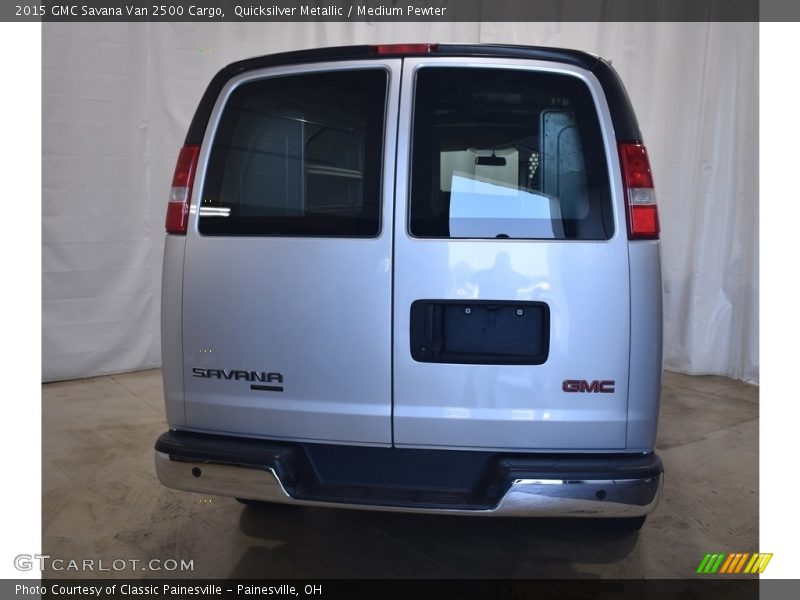 Quicksilver Metallic / Medium Pewter 2015 GMC Savana Van 2500 Cargo