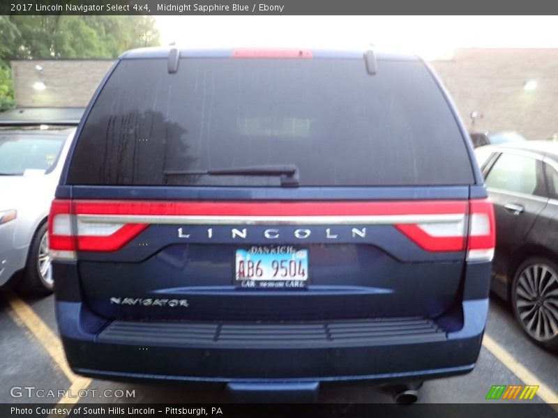 Midnight Sapphire Blue / Ebony 2017 Lincoln Navigator Select 4x4
