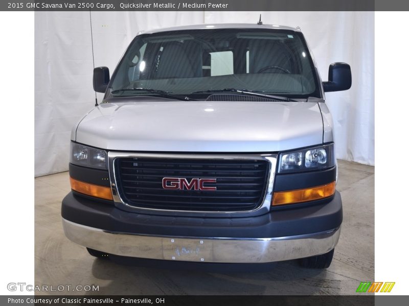 Quicksilver Metallic / Medium Pewter 2015 GMC Savana Van 2500 Cargo