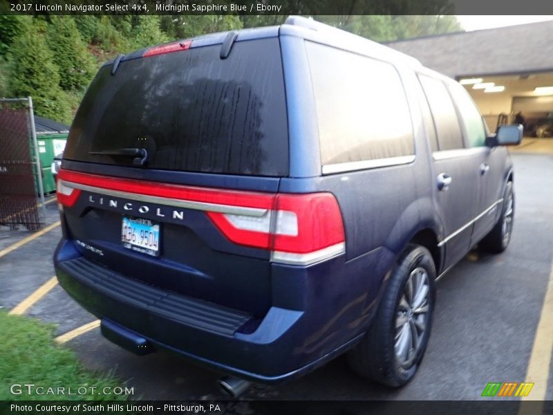 Midnight Sapphire Blue / Ebony 2017 Lincoln Navigator Select 4x4