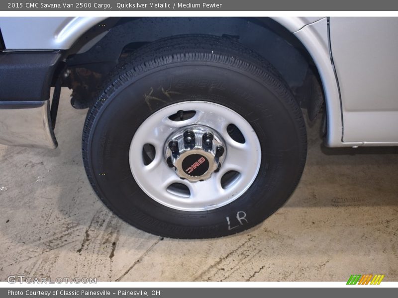 Quicksilver Metallic / Medium Pewter 2015 GMC Savana Van 2500 Cargo
