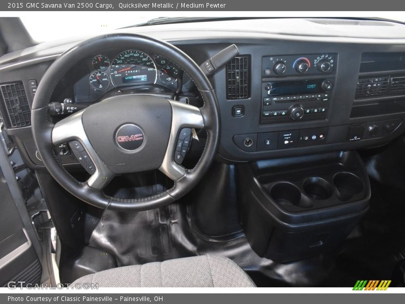 Quicksilver Metallic / Medium Pewter 2015 GMC Savana Van 2500 Cargo