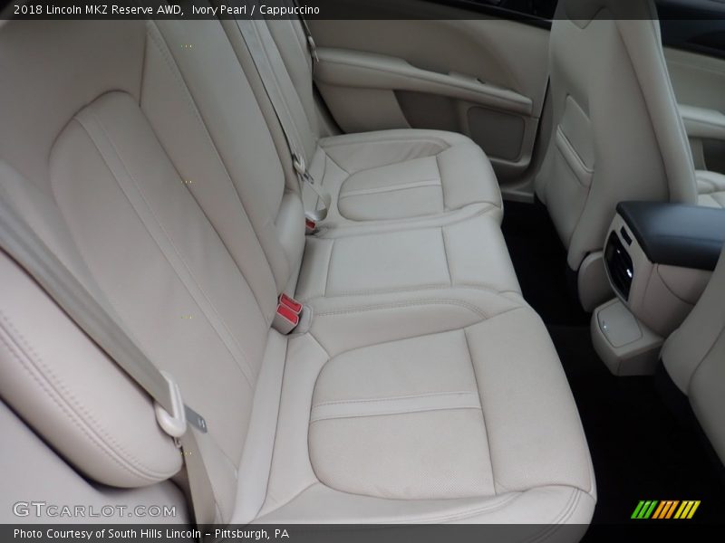 Ivory Pearl / Cappuccino 2018 Lincoln MKZ Reserve AWD