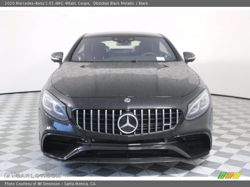Obsidian Black Metallic / Black 2020 Mercedes-Benz S 63 AMG 4Matic Coupe