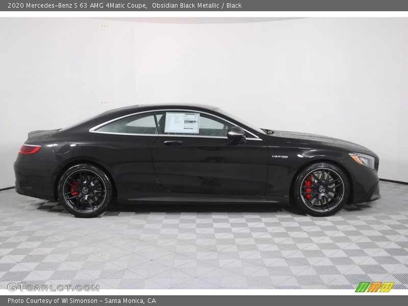 Obsidian Black Metallic / Black 2020 Mercedes-Benz S 63 AMG 4Matic Coupe