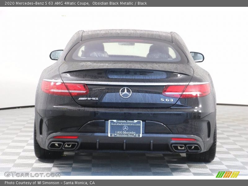 Obsidian Black Metallic / Black 2020 Mercedes-Benz S 63 AMG 4Matic Coupe