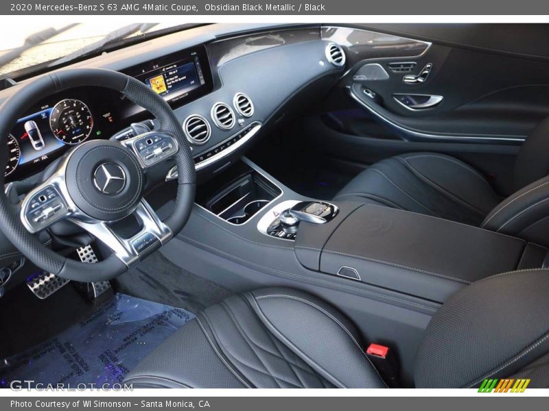 Obsidian Black Metallic / Black 2020 Mercedes-Benz S 63 AMG 4Matic Coupe