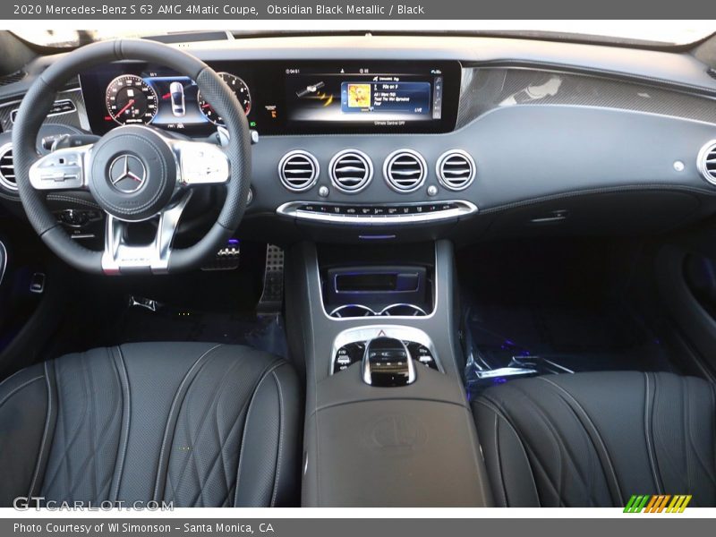  2020 S 63 AMG 4Matic Coupe Black Interior