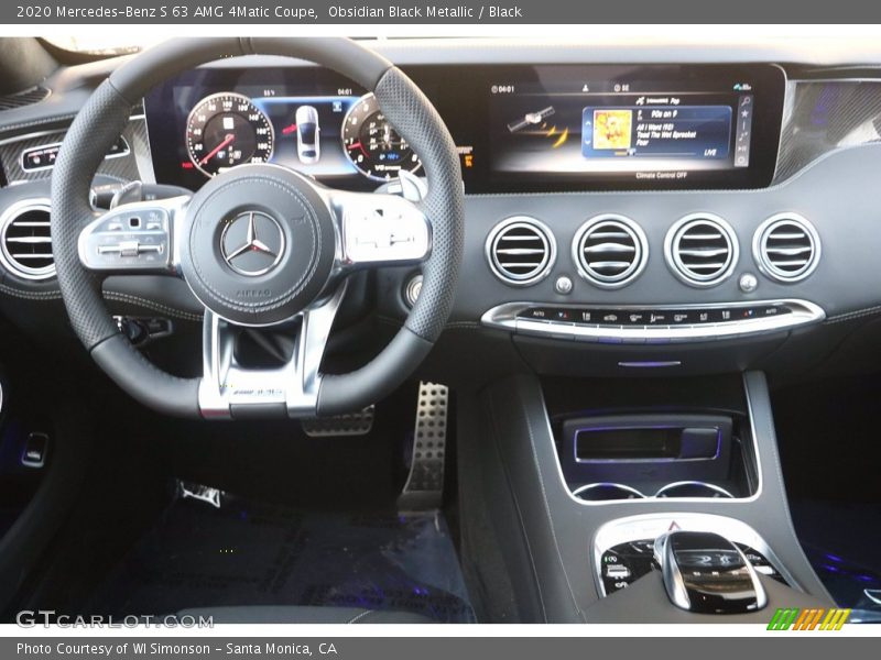 Obsidian Black Metallic / Black 2020 Mercedes-Benz S 63 AMG 4Matic Coupe