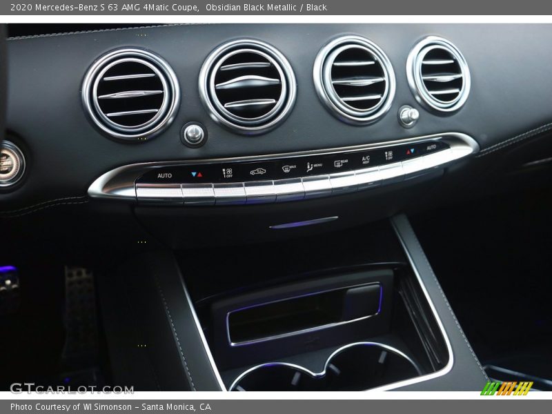 Obsidian Black Metallic / Black 2020 Mercedes-Benz S 63 AMG 4Matic Coupe