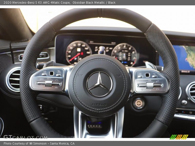  2020 S 63 AMG 4Matic Coupe Steering Wheel
