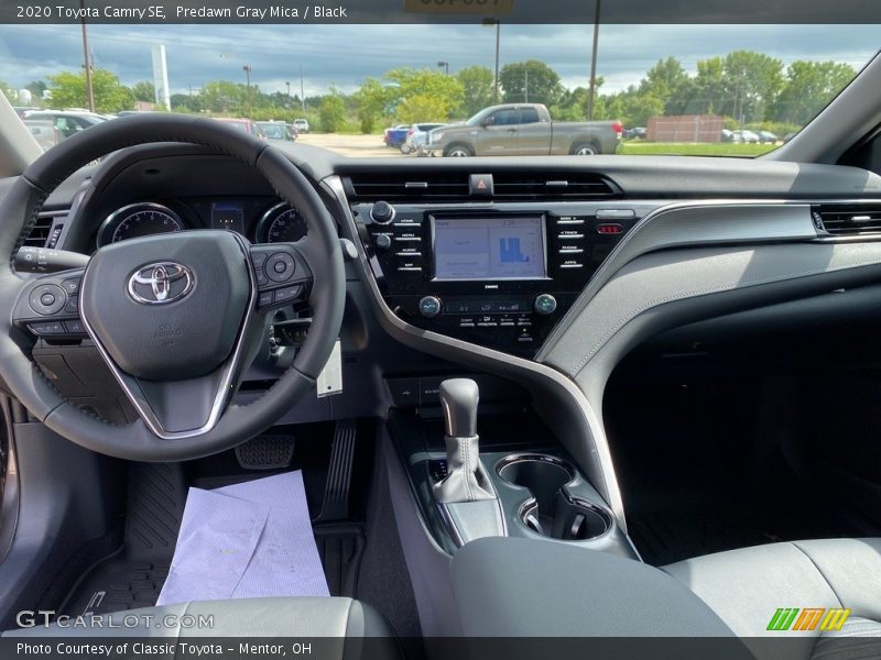 Predawn Gray Mica / Black 2020 Toyota Camry SE