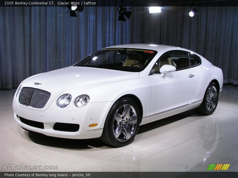 Glacier White / Saffron 2005 Bentley Continental GT