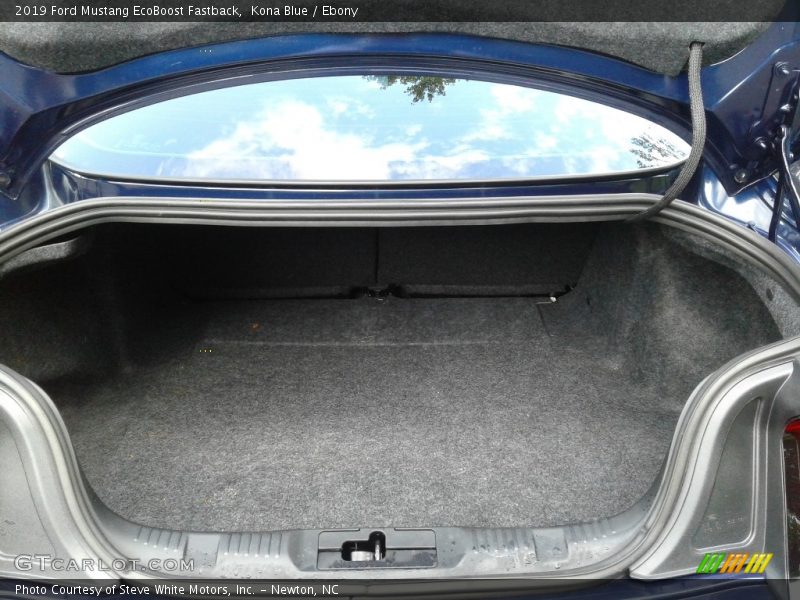  2019 Mustang EcoBoost Fastback Trunk