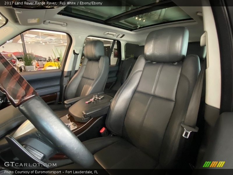 Fuji White / Ebony/Ebony 2017 Land Rover Range Rover