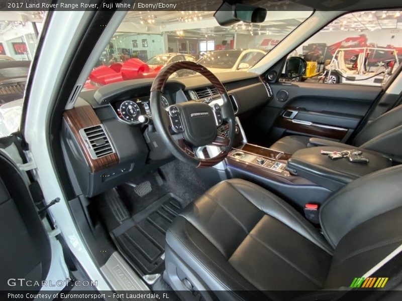 Fuji White / Ebony/Ebony 2017 Land Rover Range Rover