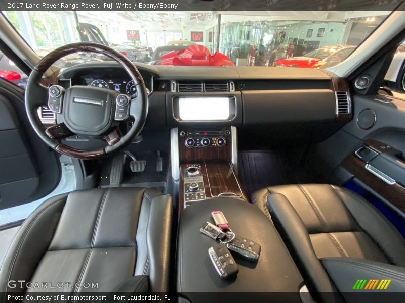 Fuji White / Ebony/Ebony 2017 Land Rover Range Rover