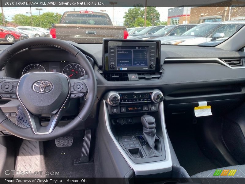 Silver Sky Metallic / Black 2020 Toyota RAV4 XLE AWD