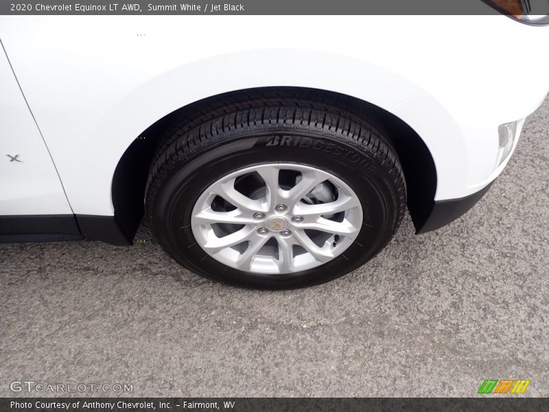 Summit White / Jet Black 2020 Chevrolet Equinox LT AWD