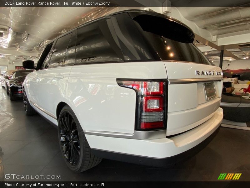 Fuji White / Ebony/Ebony 2017 Land Rover Range Rover