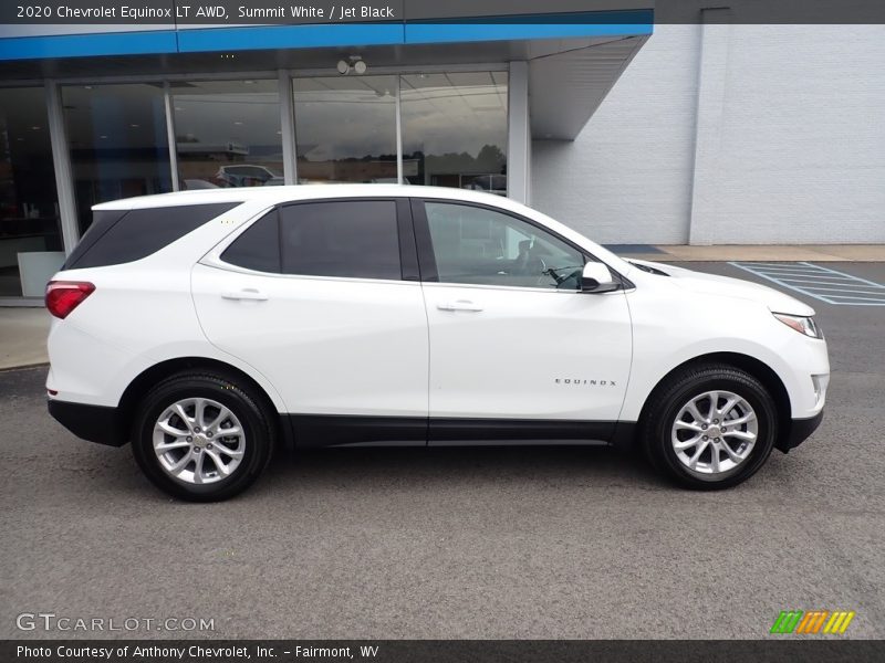 Summit White / Jet Black 2020 Chevrolet Equinox LT AWD