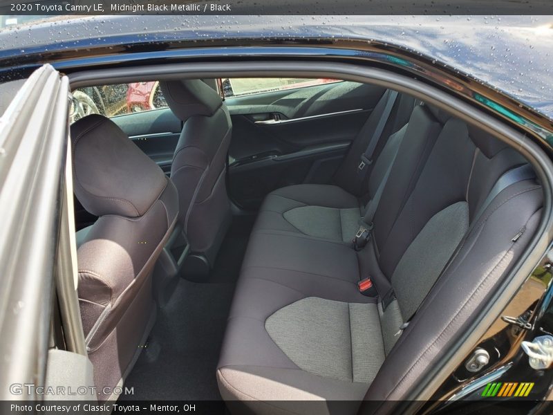 Midnight Black Metallic / Black 2020 Toyota Camry LE
