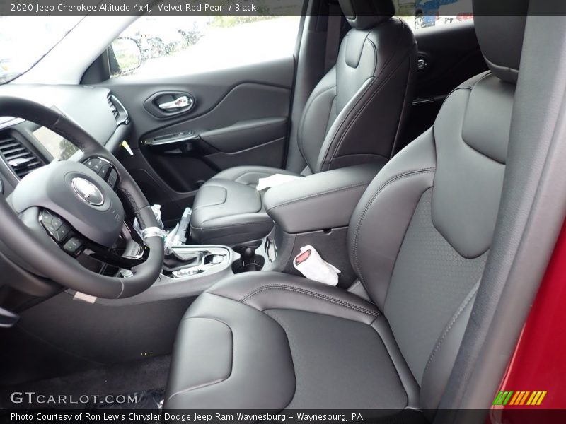 Velvet Red Pearl / Black 2020 Jeep Cherokee Altitude 4x4