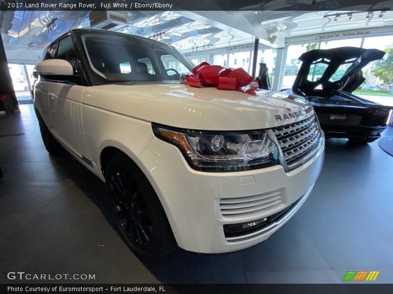 Fuji White / Ebony/Ebony 2017 Land Rover Range Rover