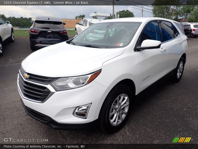 Summit White / Jet Black 2020 Chevrolet Equinox LT AWD