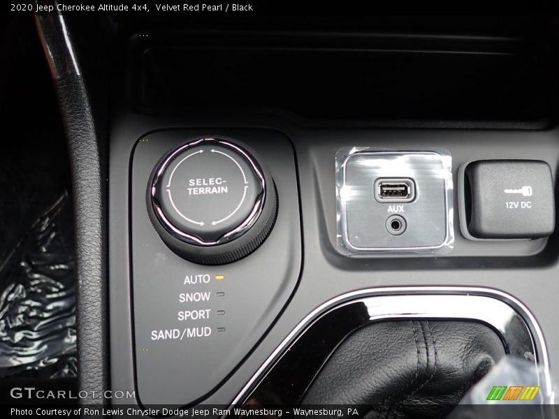 Velvet Red Pearl / Black 2020 Jeep Cherokee Altitude 4x4