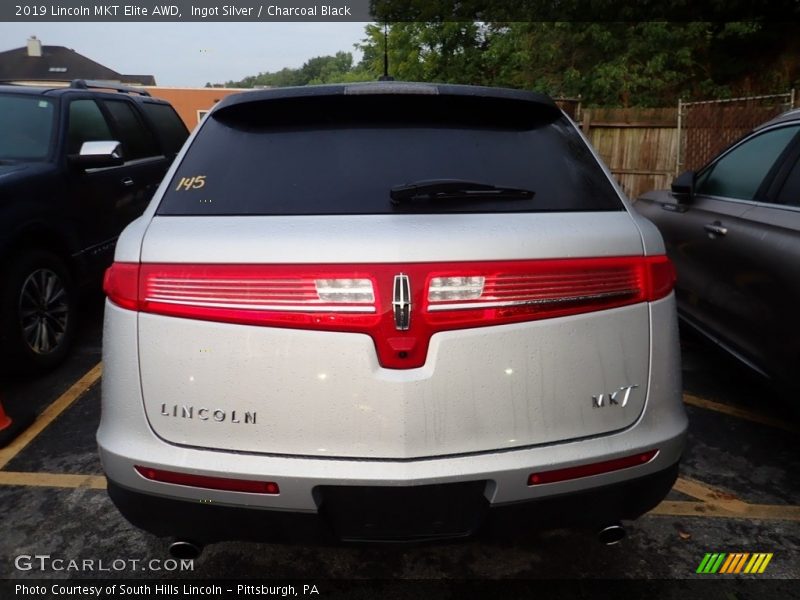 Ingot Silver / Charcoal Black 2019 Lincoln MKT Elite AWD