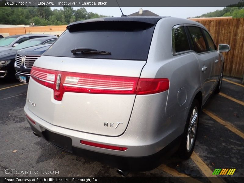 Ingot Silver / Charcoal Black 2019 Lincoln MKT Elite AWD