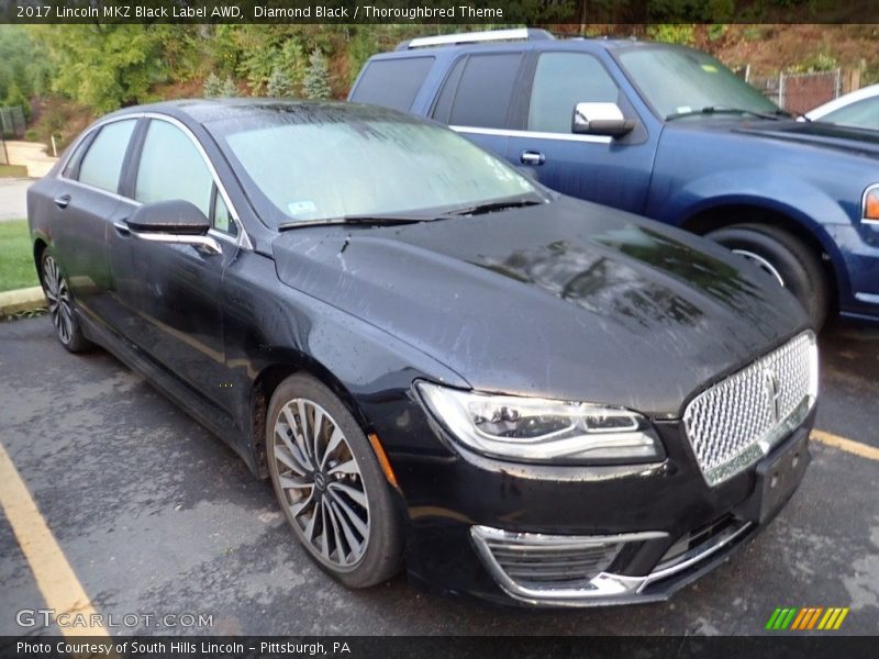 Diamond Black / Thoroughbred Theme 2017 Lincoln MKZ Black Label AWD
