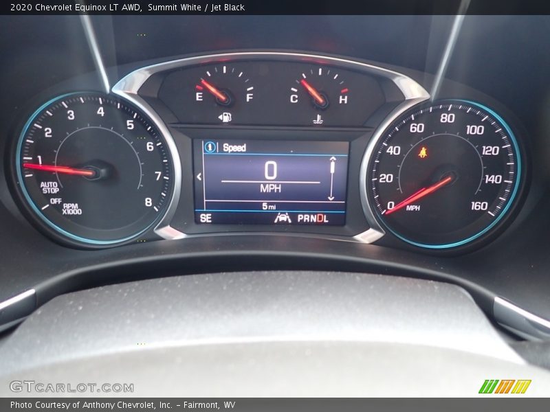 Summit White / Jet Black 2020 Chevrolet Equinox LT AWD